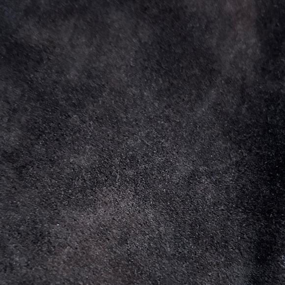 Floral Embroidered Brown Suede Shoulder Bag - Picture 4 of 5